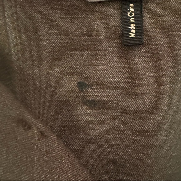 NWT PAIGE Mayslie Coated Waxed Joggers Pants Chocolate Brown Chicory Size 25 - Picture 15 of 16